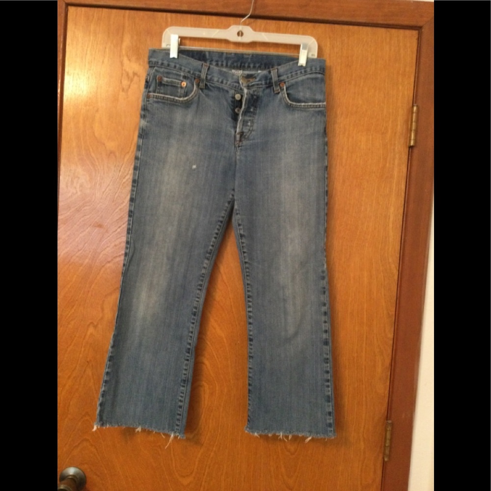 Cropped Lucky Brand jeans❤️